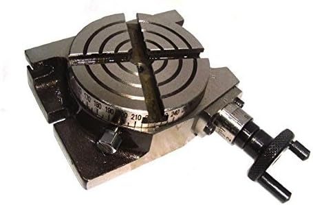 Mini Rotary Table 4 Inch - 100mm Horizontal & Vertical Model - Milling Machine