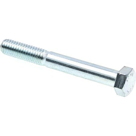 3/8"-16 x 1" ASTM A307 Grade A Zinc Finish Hex Bolt