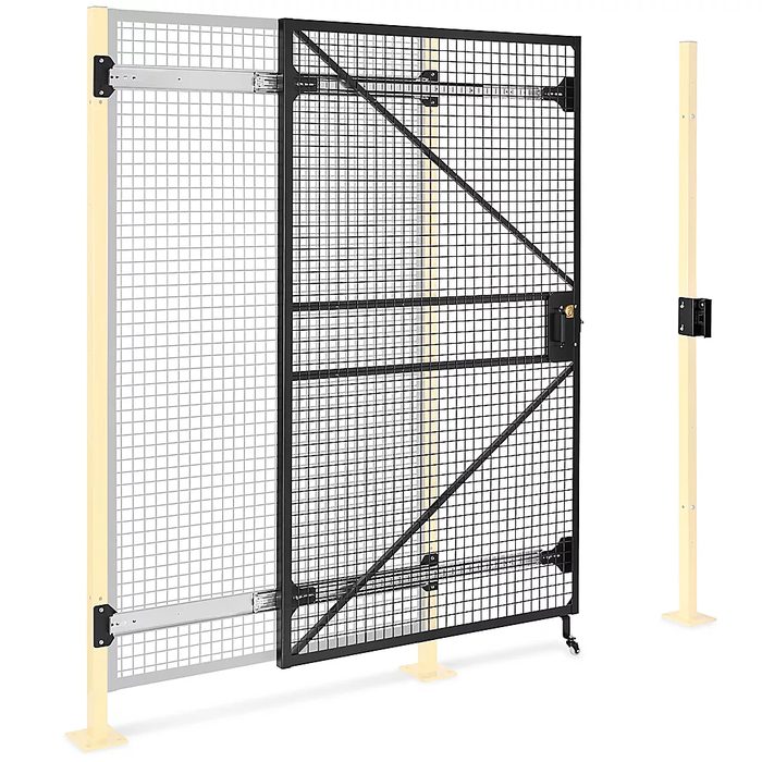 Sliding Door for Wire Machine Guard