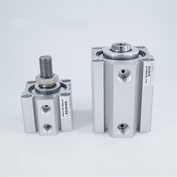 Double Acting Pneumatic Cylinder, Female Thread, Extended Stroke