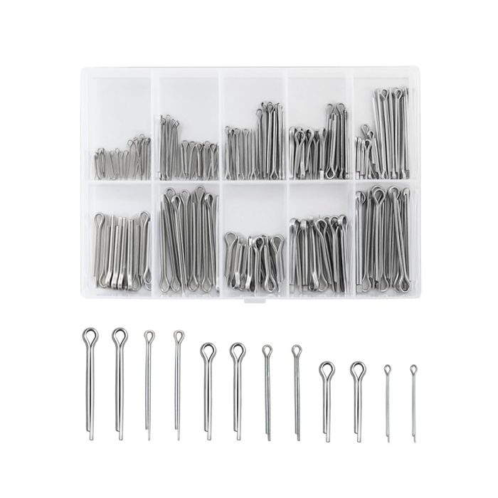 304 Stainless Steel Cotter Pins Assortment Kit