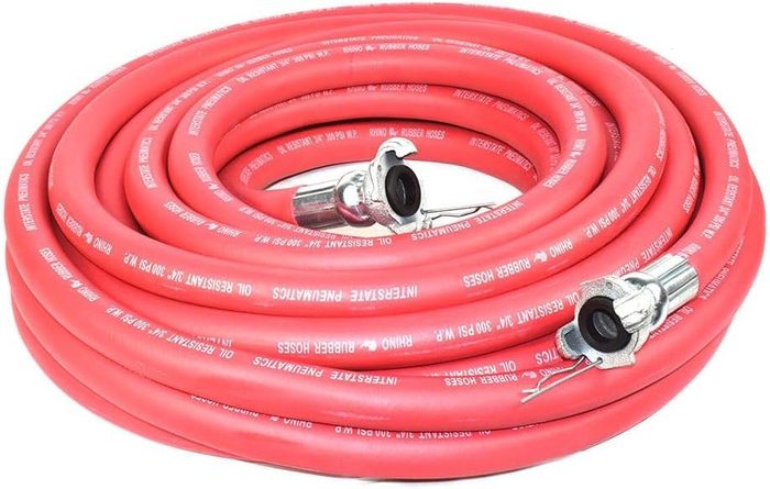 3/4" ID x 500' Red Synthetic Rubber Cover Air Hose