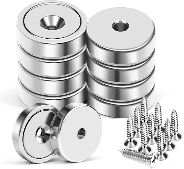 Cup Magnetic Countersunk Hole Pot Magnet with Screw