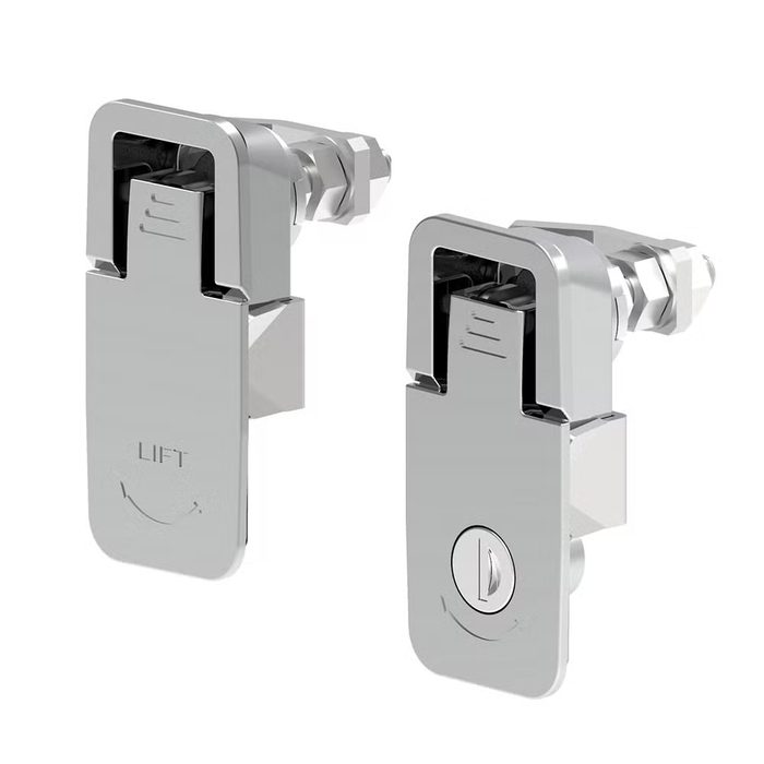 Compression Latch Lift and Turn Flush Lever