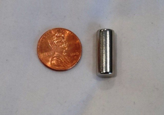 N50 Grade 6 mm x 20 mm Neodymium Rare Earth Cylinder Magnets