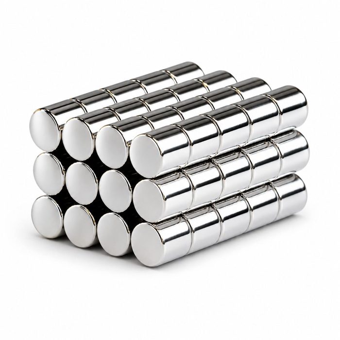 Strong Neodymium Cylinder Magnets N48