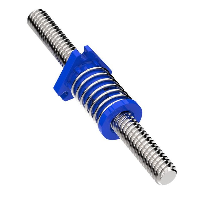 Acme Trapezoidal Rod Lift Shaft POM Lead Screw