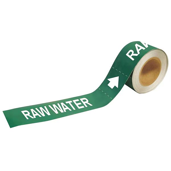 Pipe Marker, Raw Water