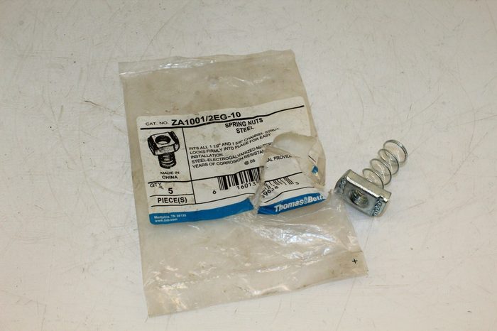 Strut Channel Spring Nut