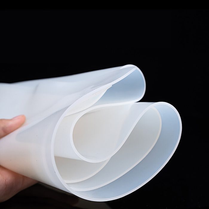 Soft Silicone Rubber Sheet Clear Translucent High Temp