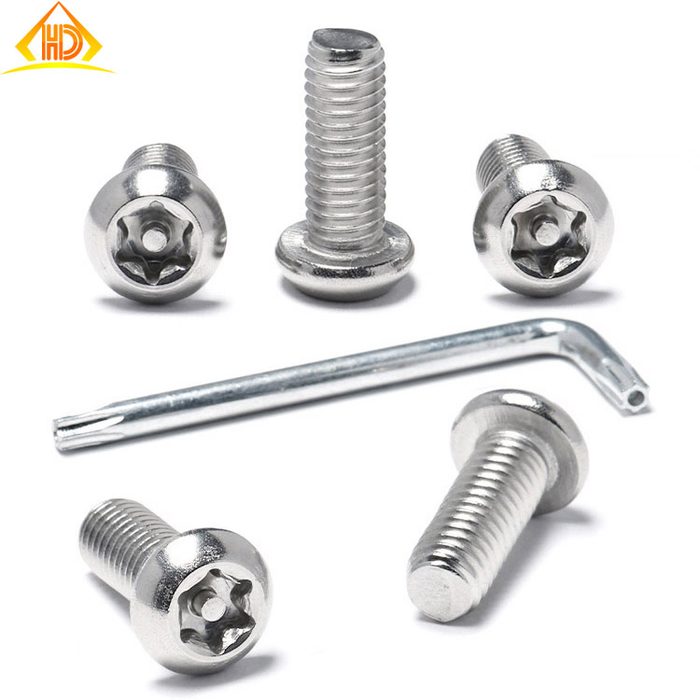 M4*10 Stainless Steel Round Head Torx Screws
