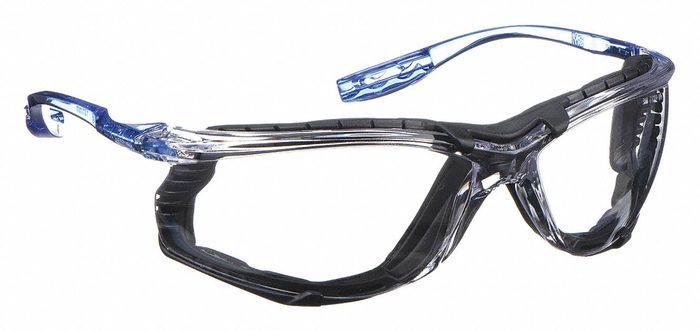 Frameless Safety Glasses, Clear Lens