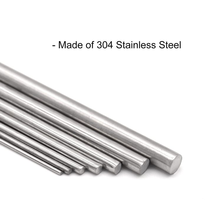 304 Stainless Steel Round Rods Bar Assorted