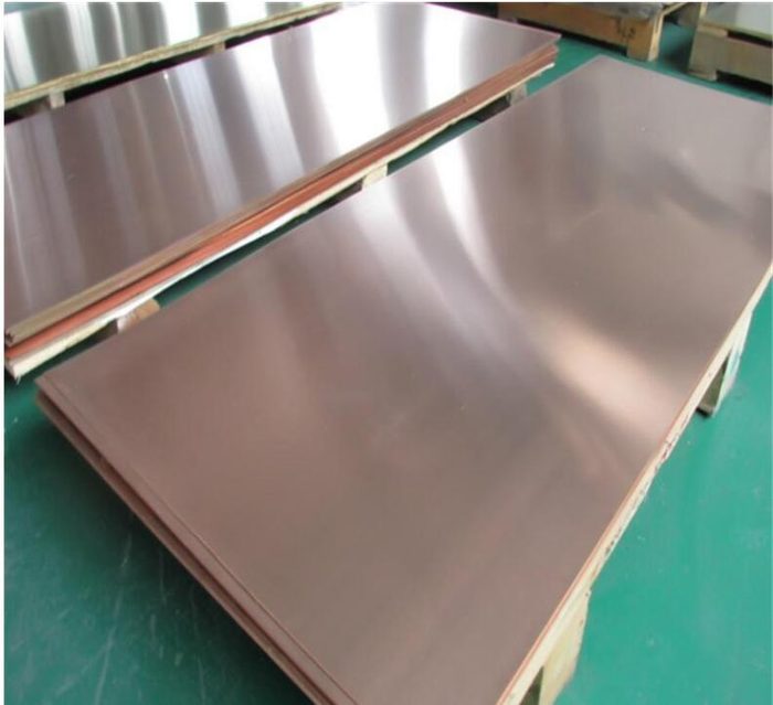 99.99 Purity Copper Sheet Plate (C11000 C17200 C12200 C17500 C10200)