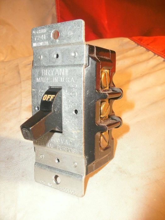 30AMP 600V 3P Industrial Motor Starting Switch