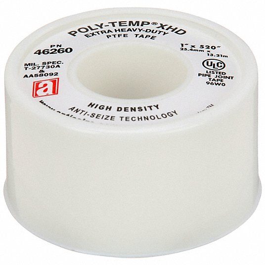 SSG XHD PTFE Thread Seal Tape, 1/2" x 260"