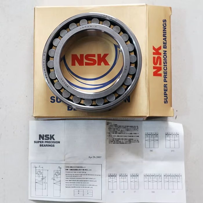 Super Precision Double Row Cylindrical Roller Bearings with triple-ribbed inner ring