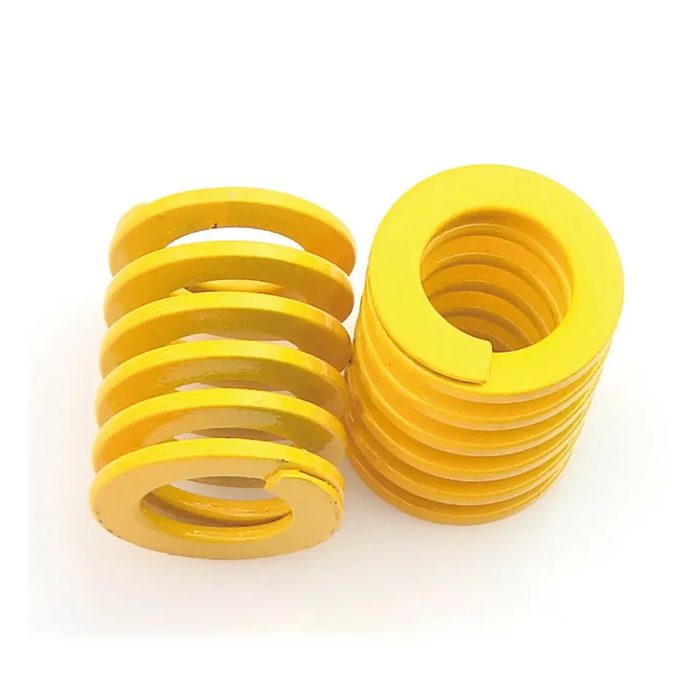 Yellow Spiral Stamping Compression Die Spring