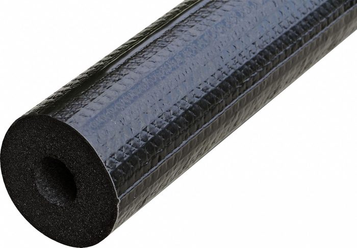 Unslit, Oil-Resistant Buna-N Foam Rubber Insulation Tube