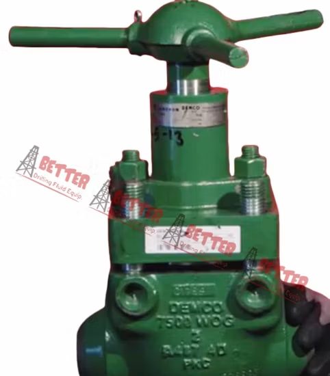 Demco Gate Valve, 2 inch, 7500psi