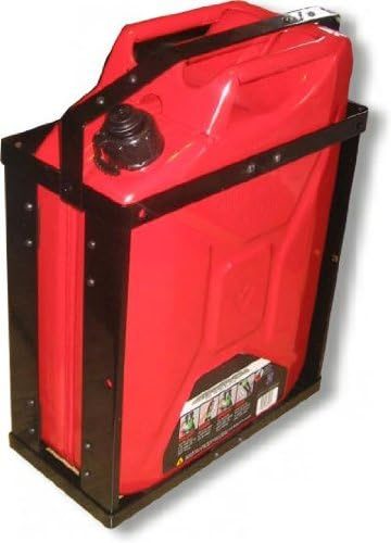 Classic 5 Gallon Steel Jerry can W/HD Jerry CAN Holder - NATO Dimensions