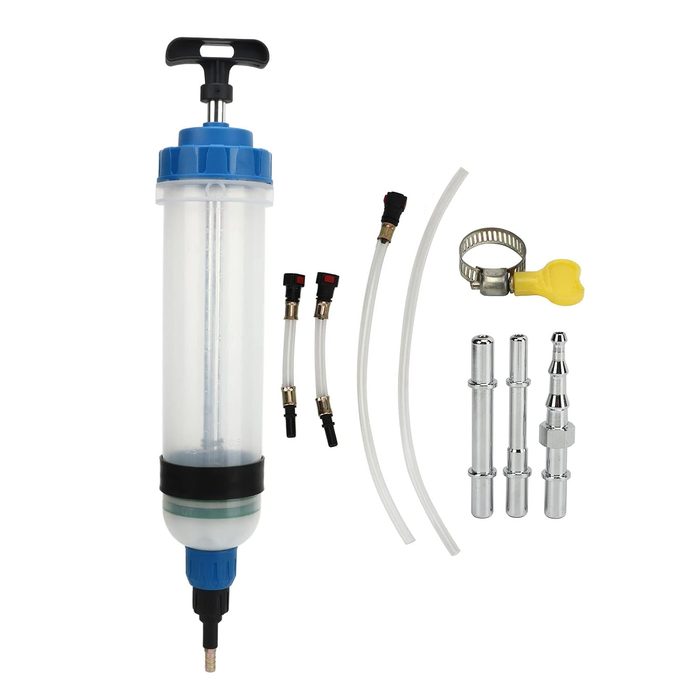 Industrial Grade Fluid Extractor Syringe - Oil Pump Dispenser