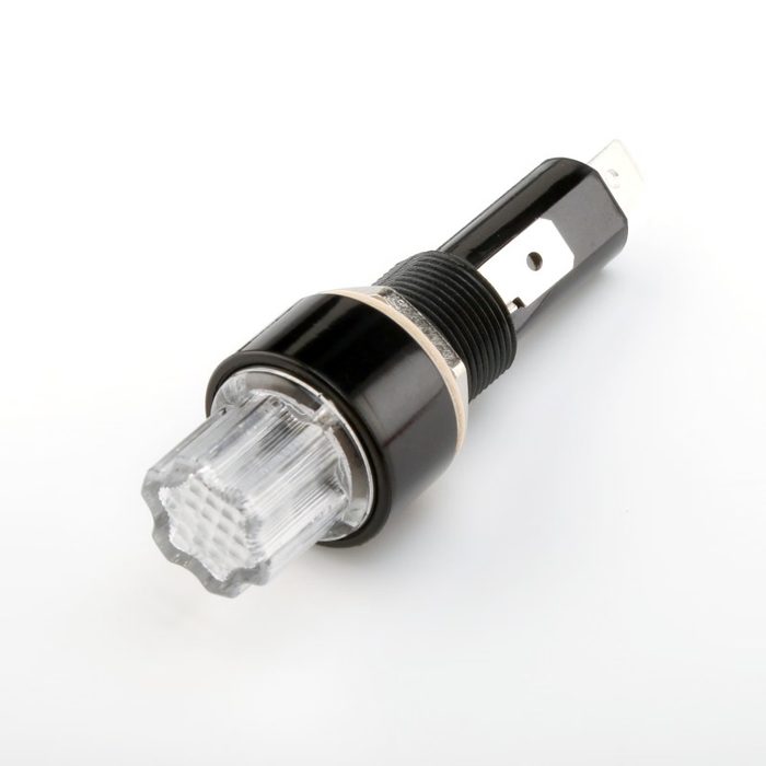 6.3 x 30mm Panel Mount Fuse Holder with LED