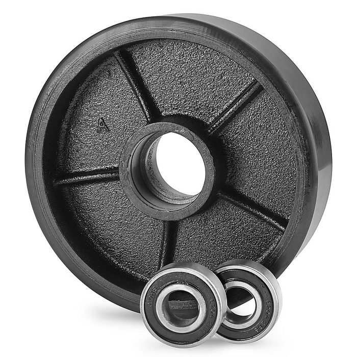 Polyurethane Steering Wheel for Uline Industrial Pallet Trucks