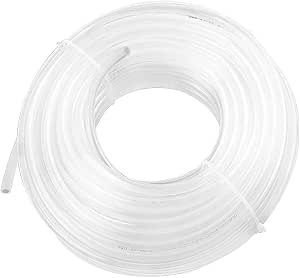 Pneumatic Tubing Pipe 5/16" OD, 3/16" ID, Clear, 39.4 Feet