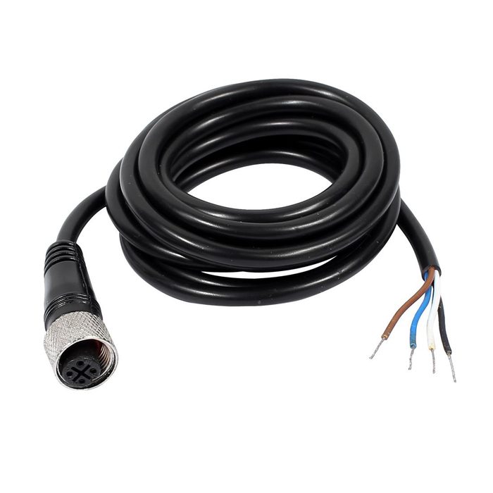 M12 4 Pin Female Aviation Wire Connector