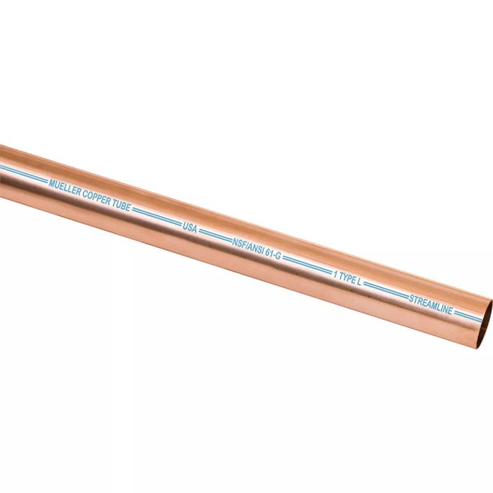 1/2 in. x 10 ft. Copper Type L Pipe
