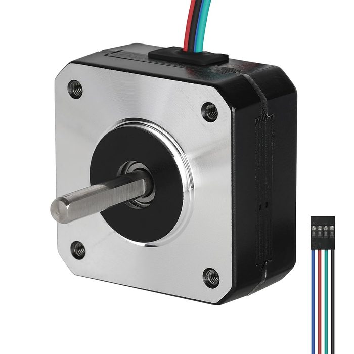 Bipolar Stepper Motor NEMA 17, 145 mNm, 20.5mm, 1A, 3.5V, 1.8 degrees