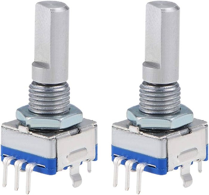 5-Pin Rotary Encoder 15/20mm Knurled Shaft
