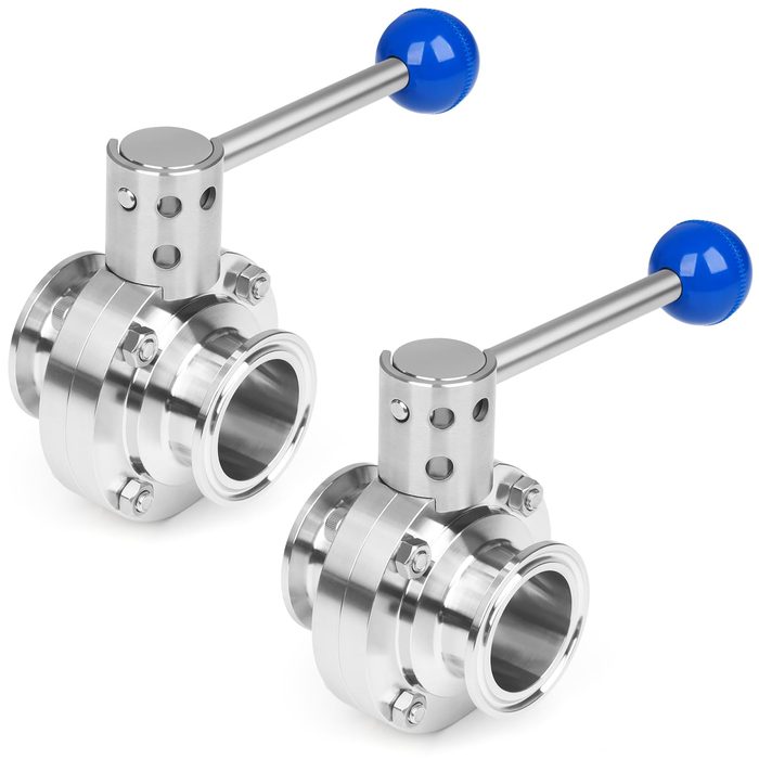2" Stainless Steel Butterfly Valve