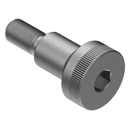 Cap Head Shoulder Bolts, Smooth Hex Drive, Extended Coarse Thread, 5/16 inch x 1/2 inch, Grade 18-8 SS