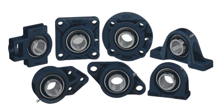 Flange Bearing with Ball Bearing Insert 4 Bolt