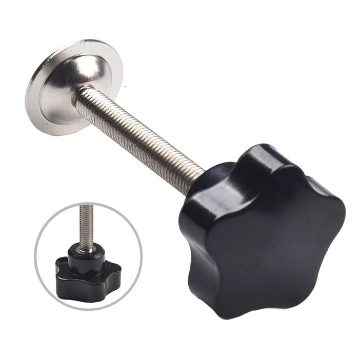 Star Knobs Thread Clamping Knob Screw, M8*60