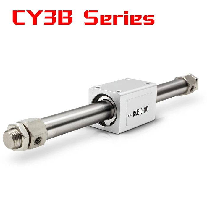 CY3B Pneumatic Rodless Cylinder Magnetically Coupled Air Actuator