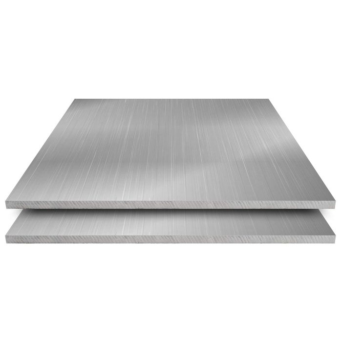 Aluminum Plate, 6 x 12 Inches, 6061