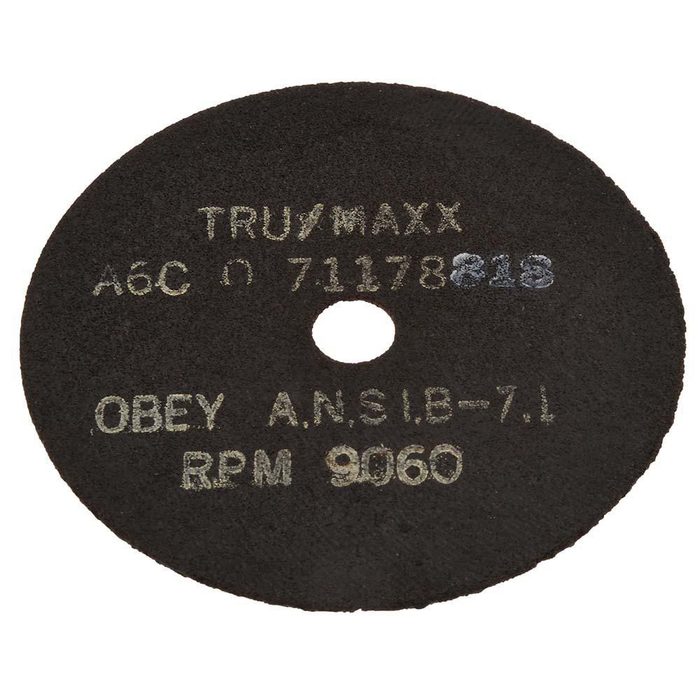 Cutoff Wheel: Type 1 (01/41), 4" Dia, 1/32" Thick, 3/4" Hole, Aluminum Oxide 60 Grit