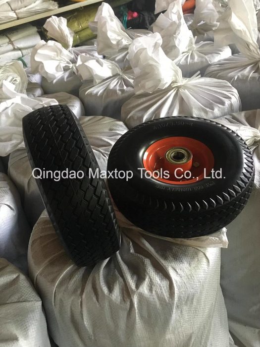 10 Inch 410 350 - 4 PU Industrial Wheels