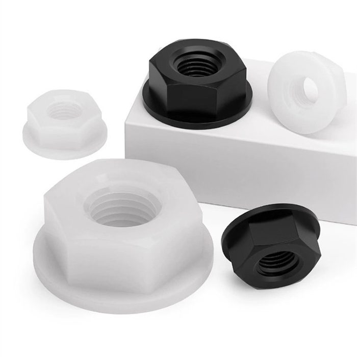 Nylon Hexagonal Flange Nuts