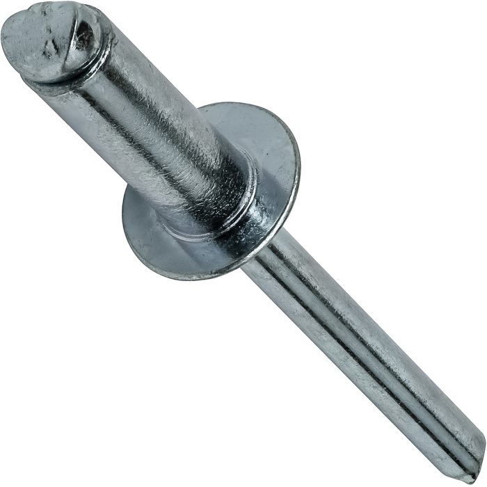 Pop Rivets, All Steel Dome Head Blind 8-16, 1/4" x 1"