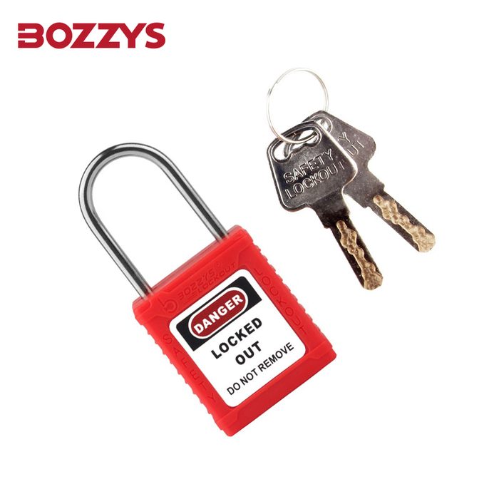 Safety Padlock, 4mm Diameter Thin Shackle