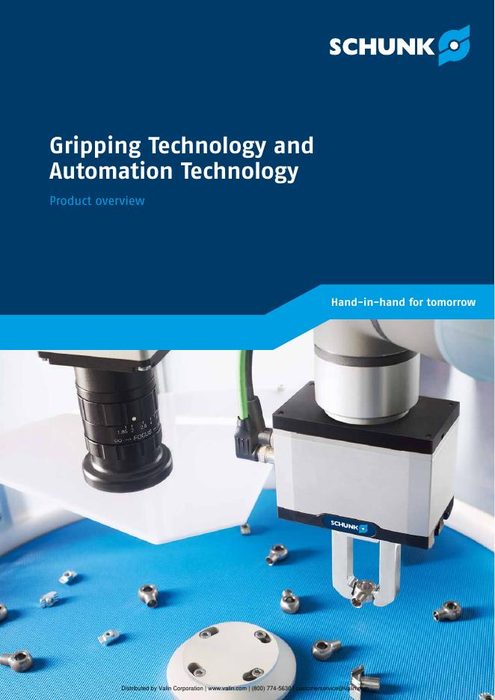 First page of Schunk Gripping Technology and Automation ...