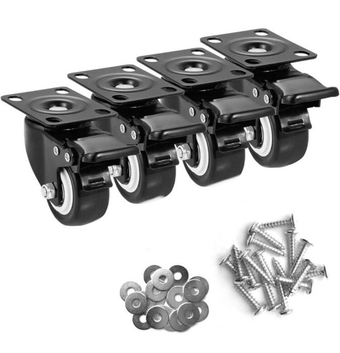 Heavy Duty Casters with Brake