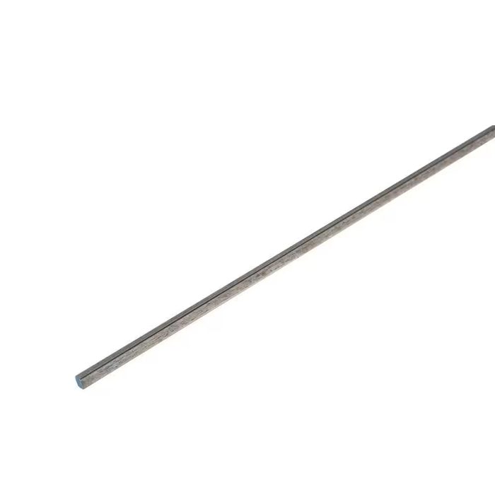 3/8 in. x 3 ft. Plain Steel Solid Square Bar