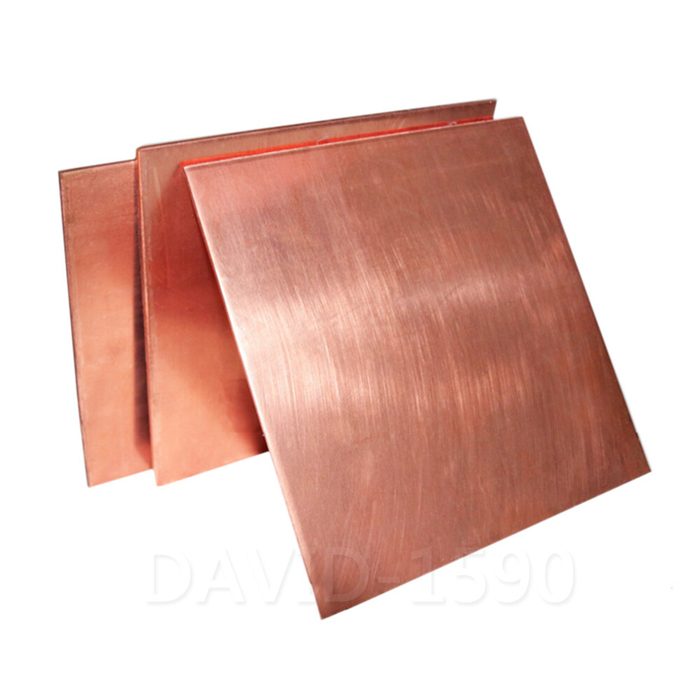 T2 Red Copper Sheet 0.5-3mm Thick Flat Bar Metal Plate