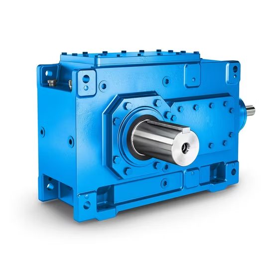 Hb Series Helical Bevel Gearbox Right Angle Industrial Gear Unit