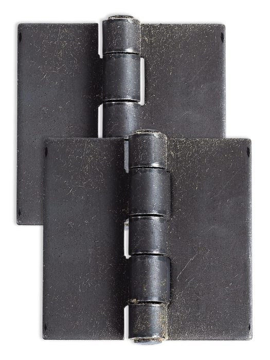 Heavy Duty Weldable Butt Hinge, 4" x 4", 1/4" Plate Thickness